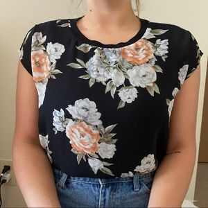 FOREVER 21 floral blouse